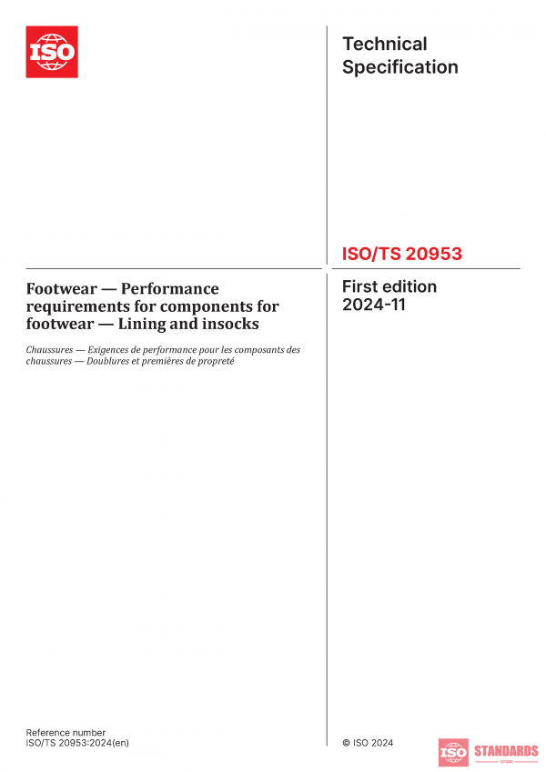 ISO/TS 20953:2024 PDF