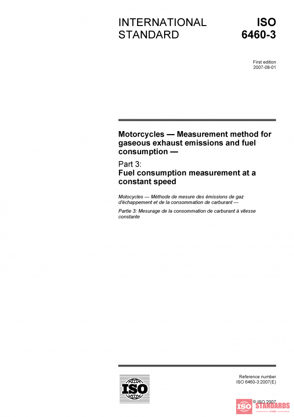 ISO 6460-3:2007 PDF