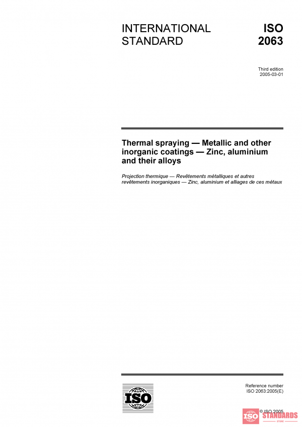 ISO 2063:2005 PDF