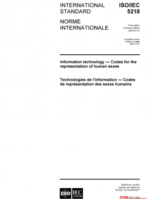 ISO/IEC 5218:2004 PDF