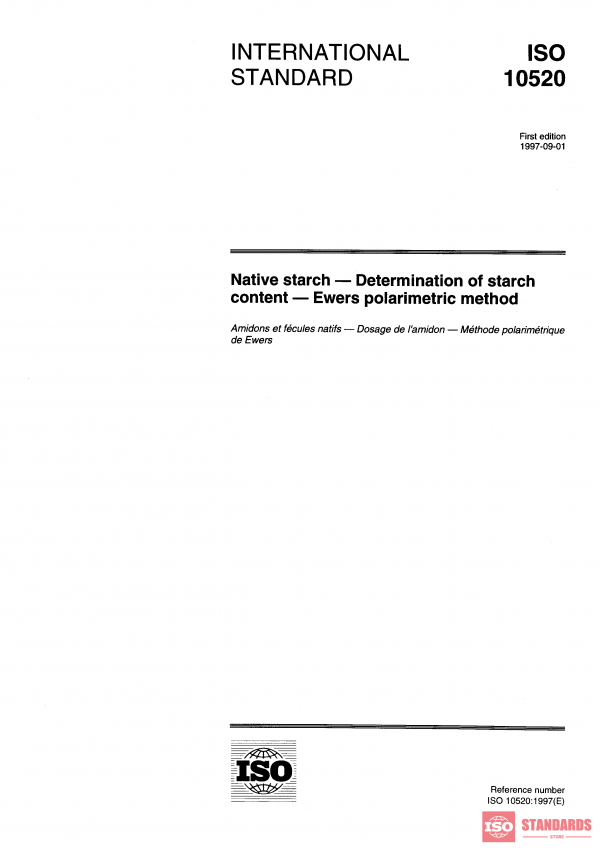 ISO 10520:1997 PDF