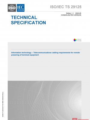 ISO/IEC TS 29125:2017+AMD1:2020 CSV PDF