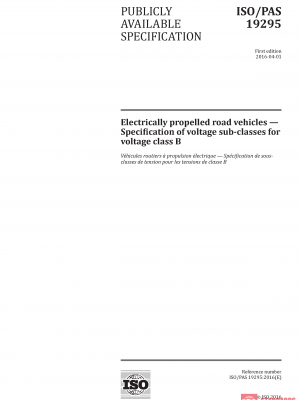 ISO/PAS 19295:2016 PDF