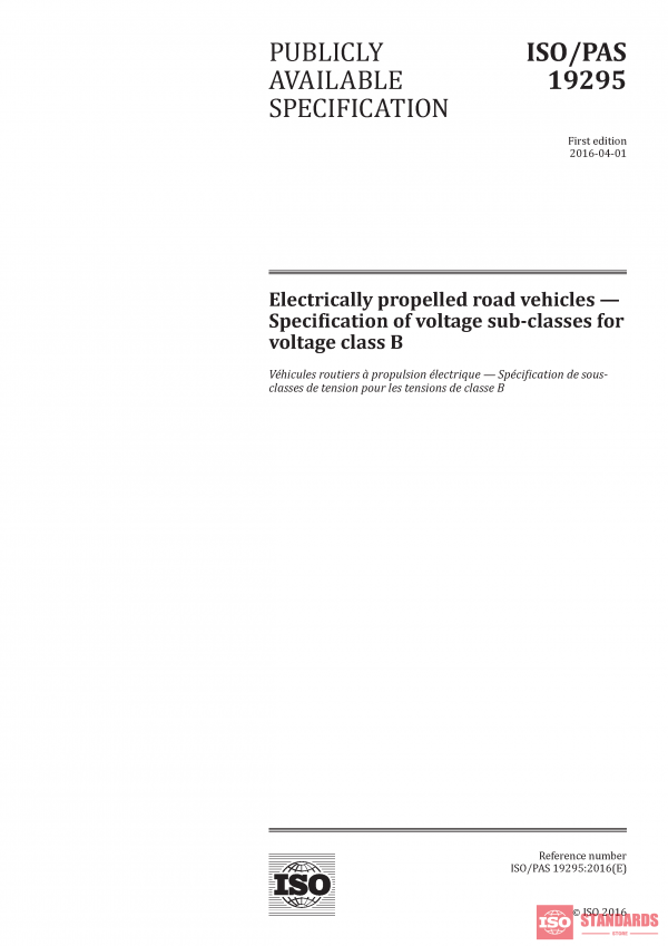 ISO/PAS 19295:2016 PDF