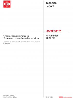 ISO/TR 32123:2024 PDF