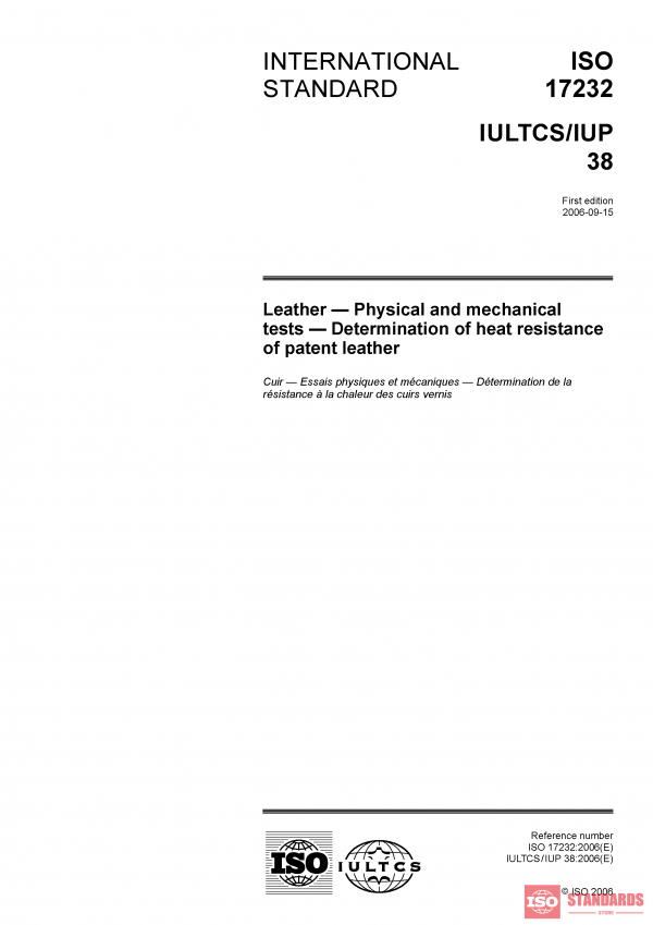 ISO 17232:2006 PDF