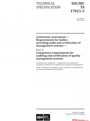 ISO/IEC TS 17021-3:2013 PDF