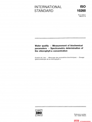 ISO 10260:1992 PDF