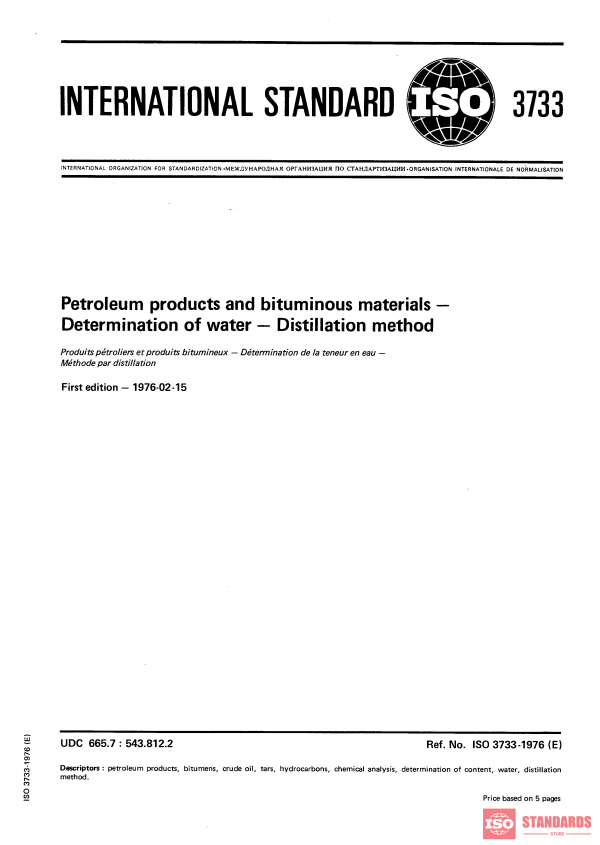 ISO 3733:1976 PDF