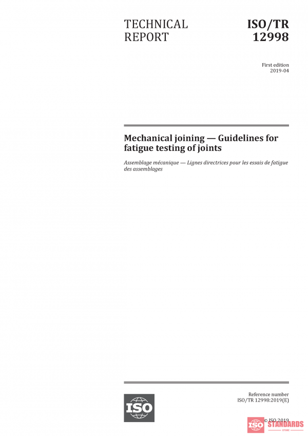 ISO/TR 12998:2019 PDF