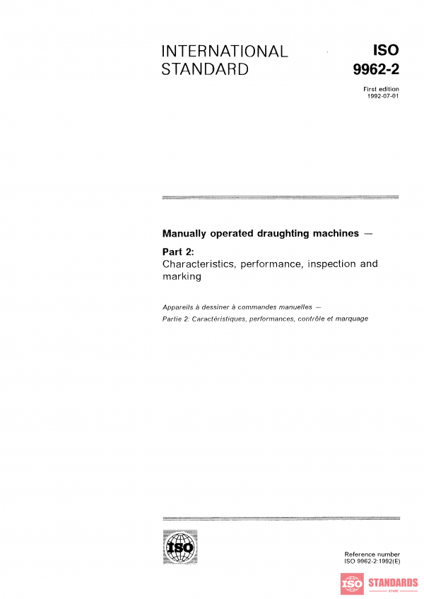 ISO 9962-2:1992 PDF