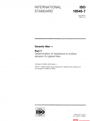ISO 10545-7:1996 PDF