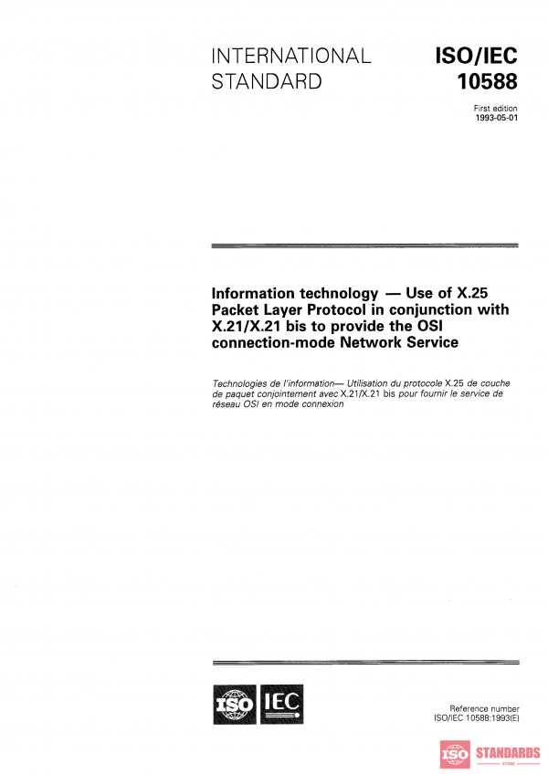 ISO/IEC 10588:1993 PDF