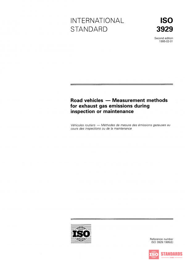 ISO 3929:1995 PDF