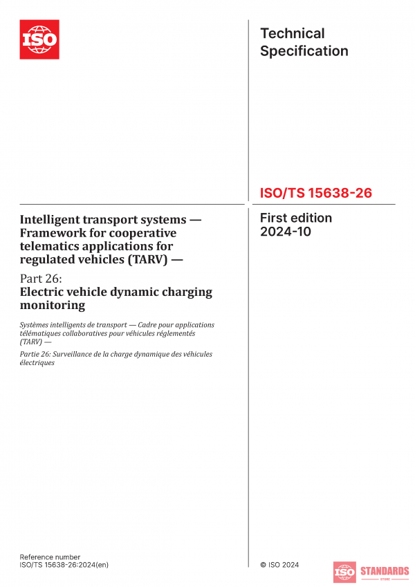 ISO/TS 15638-26:2024 PDF