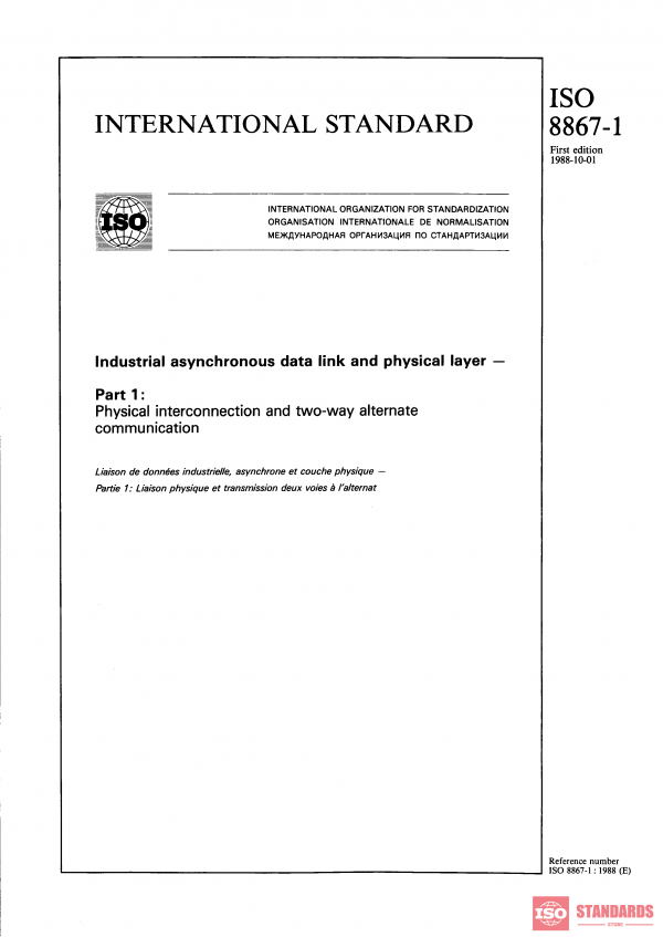 ISO 8867-1:1988 PDF