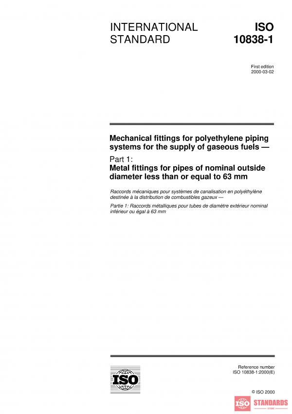 ISO 10838-1:2000 PDF