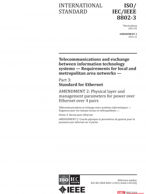 ISO/IEC/IEEE 8802-3:2021/AMD2:2021 PDF