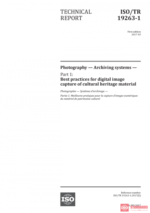 ISO/TR 19263-1:2017 PDF