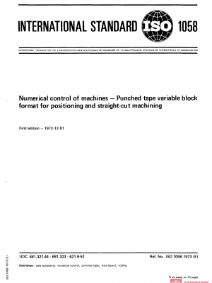 ISO 1058:1973 PDF