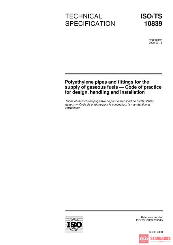 ISO/TS 10839:2000 PDF