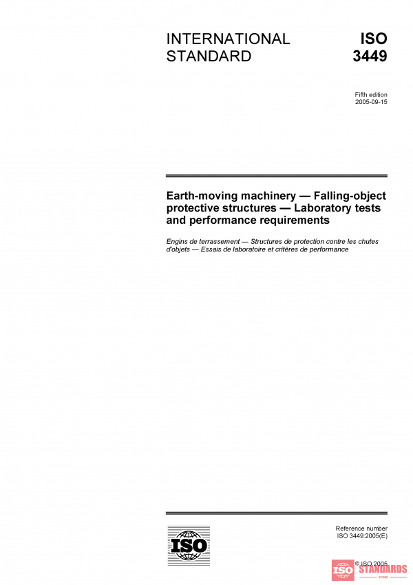 ISO 3449:2005 PDF