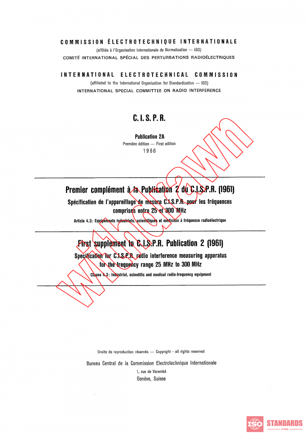 CISPR 2A:1966 PDF