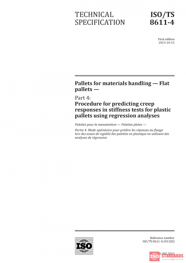 ISO/TS 8611-4:2013 PDF