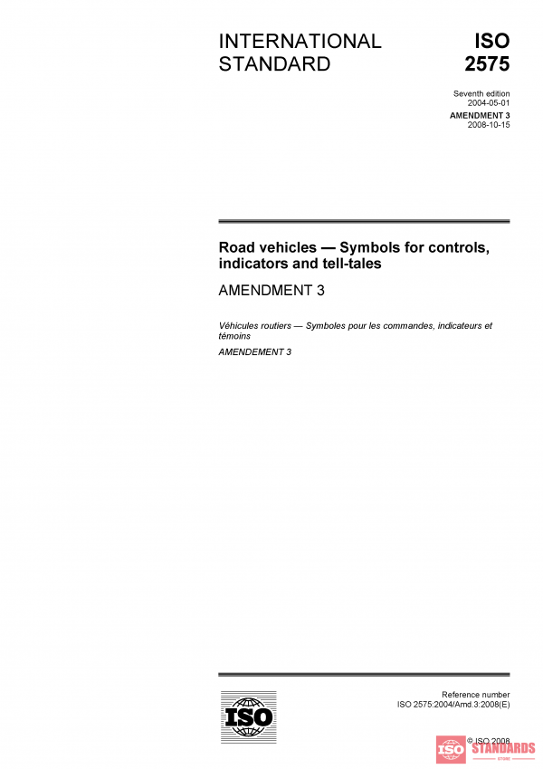 ISO 2575:2004/Amd 3:2008 PDF