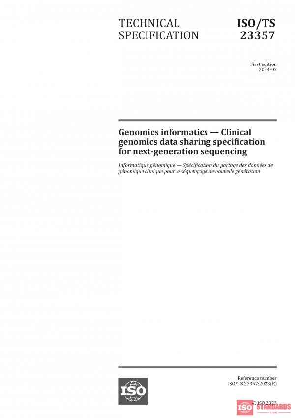 ISO/TS 23357:2023 PDF
