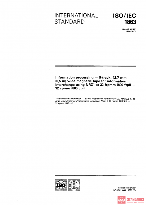 ISO/IEC 1863:1990 PDF