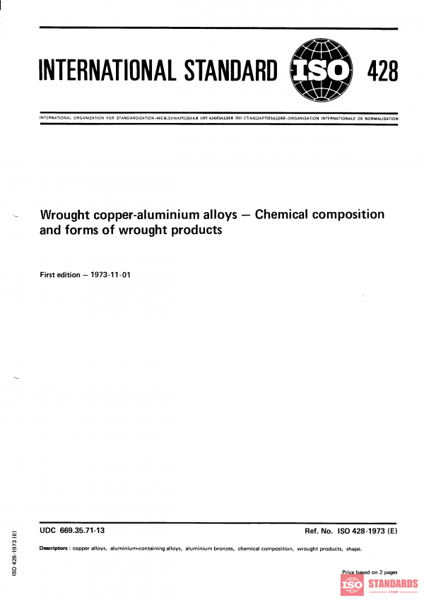 ISO 428:1973 PDF