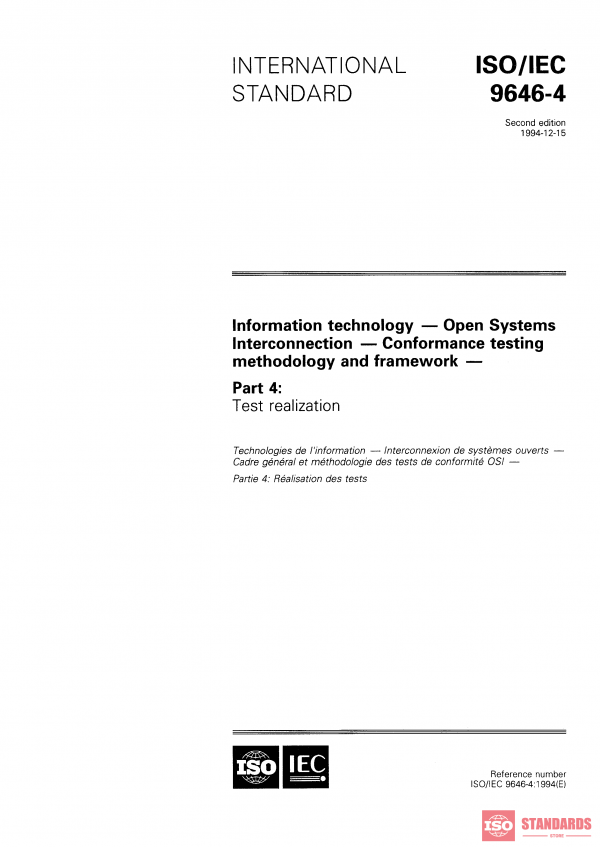 ISO/IEC 9646-4:1994 PDF