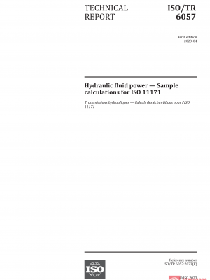 ISO/TR 6057:2023 PDF