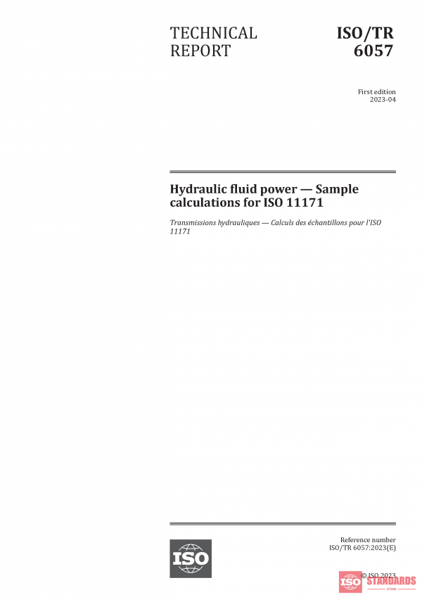ISO/TR 6057:2023 PDF
