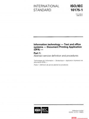 ISO/IEC 10175-1:1996 PDF