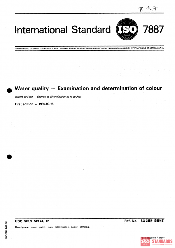 ISO 7887:1985 PDF