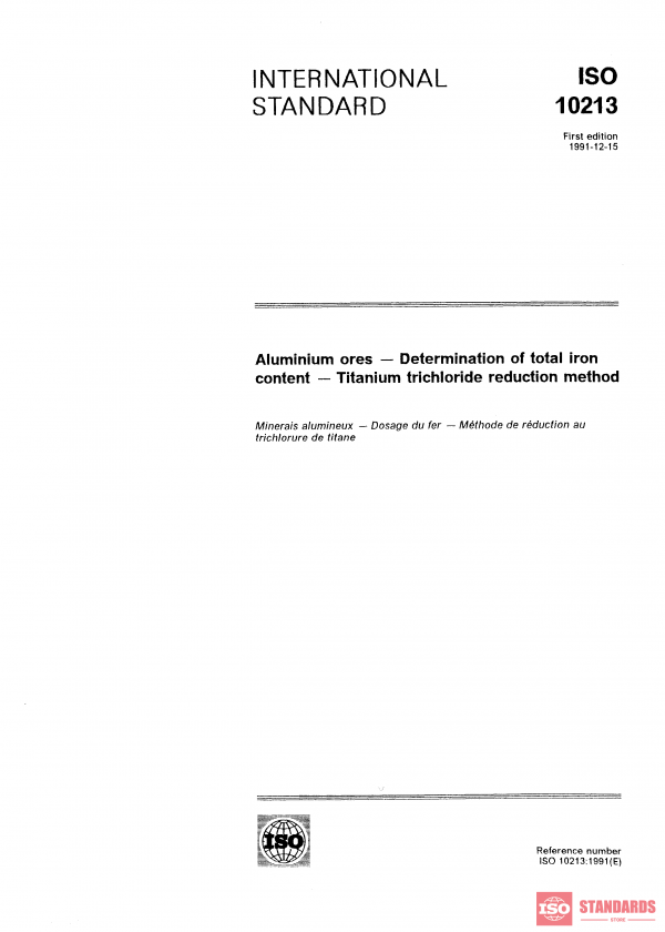 ISO 10213:1991 PDF