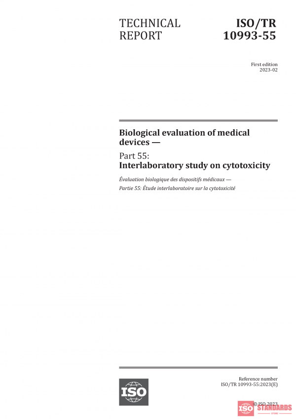 ISO/TR 10993-55:2023 PDF