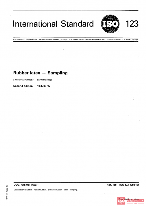 ISO 123:1985 PDF