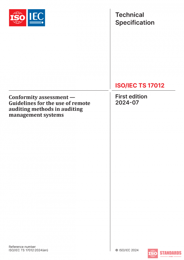 ISO/IEC TS 17012:2024 PDF