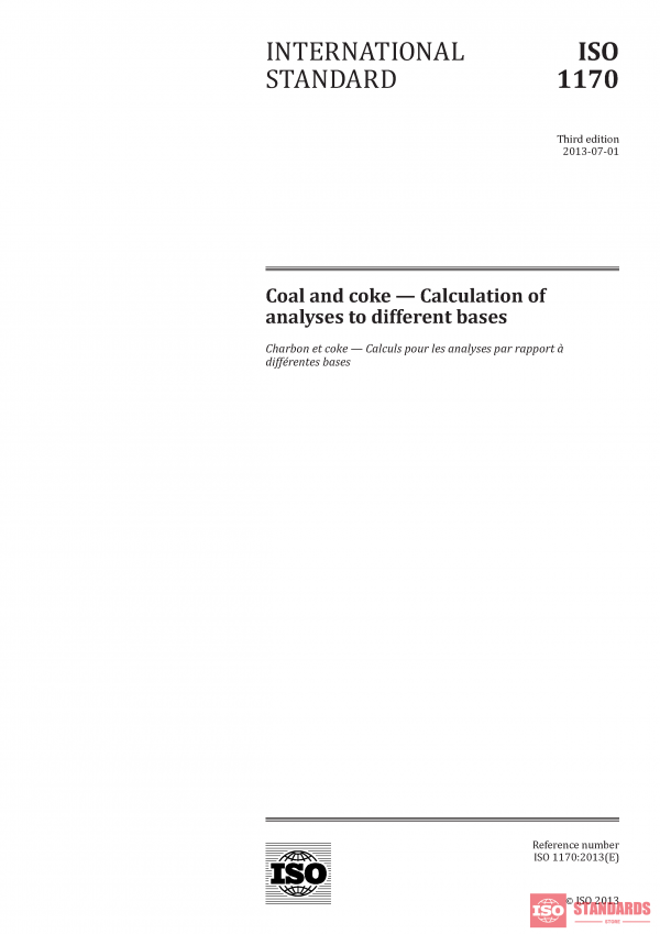 ISO 1170:2013 PDF