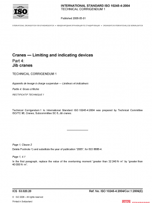 ISO 10245-4:2004/Cor 1:2006 PDF