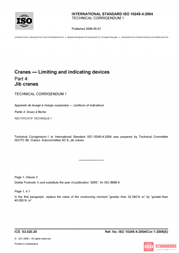 ISO 10245-4:2004/Cor 1:2006 PDF