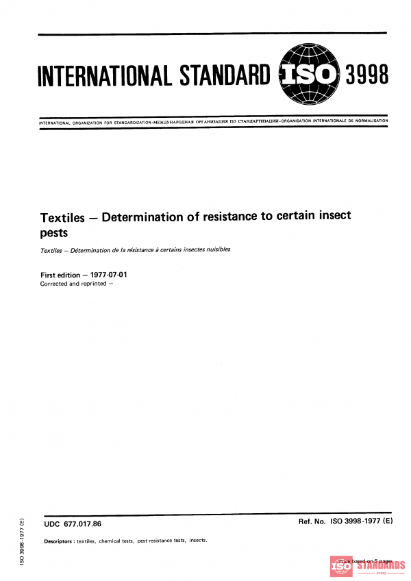 ISO 3998:1977 PDF