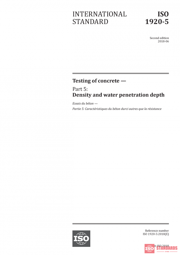 ISO 1920-5:2018 PDF