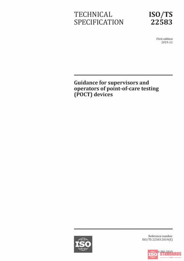 ISO/TS 22583:2019 PDF