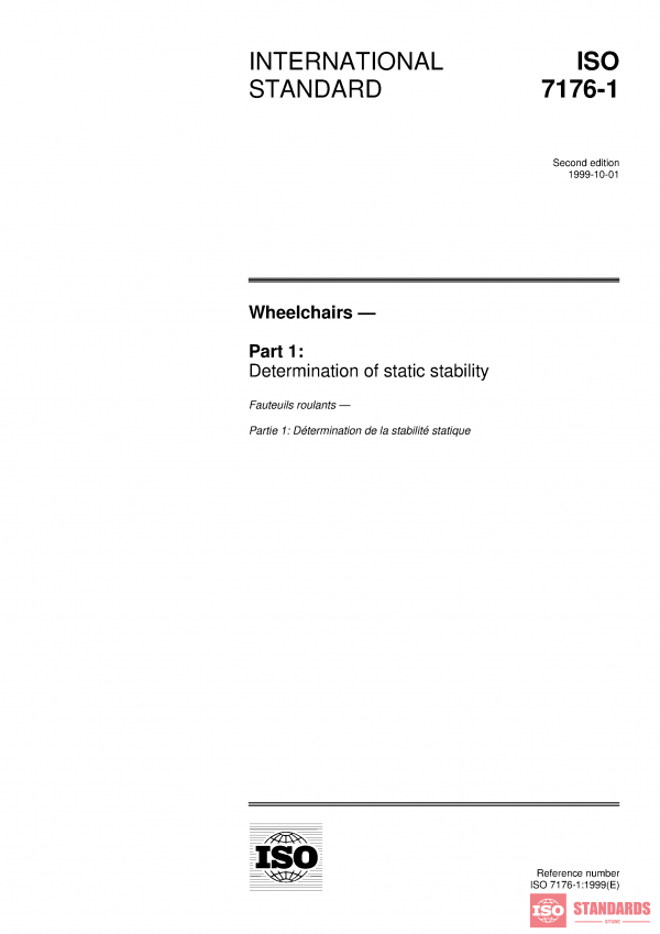 ISO 7176-1:1999 PDF