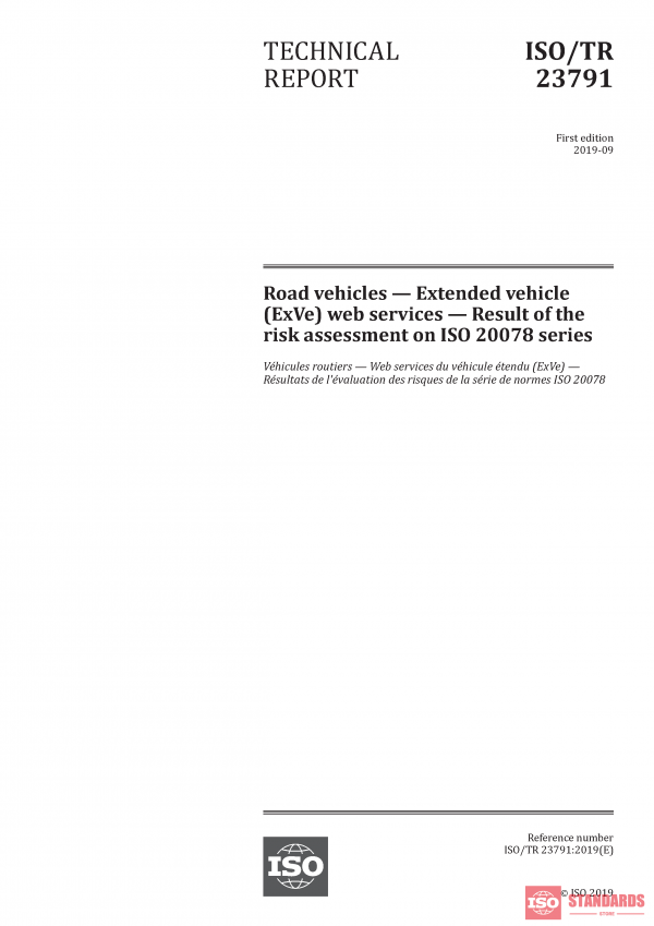 ISO/TR 23791:2019 PDF