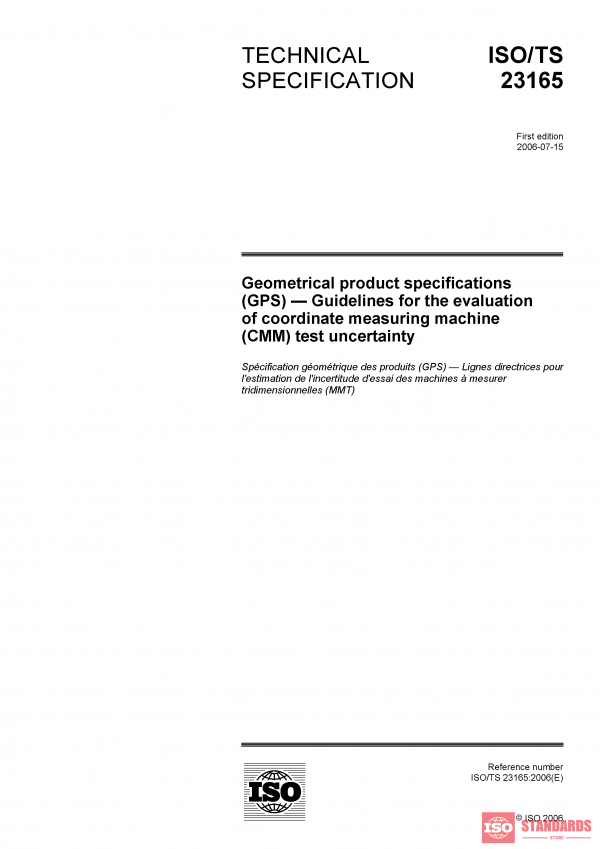 ISO/TS 23165:2006 PDF